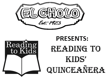 Reading to Kids El Cholo fundraising flyer